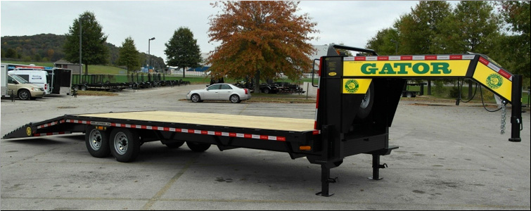 Gooseneck flat bed trailer for sale14k  Lyon County, Kentucky